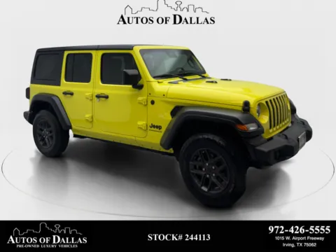 Photos of 2024 Jeep Wrangler Sport S for sale in Irving, TX at Autos of Dallas - Irving