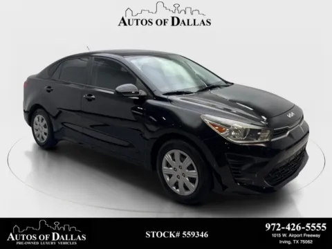 Black 2023 Kia Rio LX for sale in Irving, TX