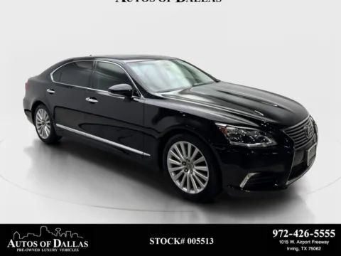 Black 2013 Lexus LS 460 L for sale in Irving, TX