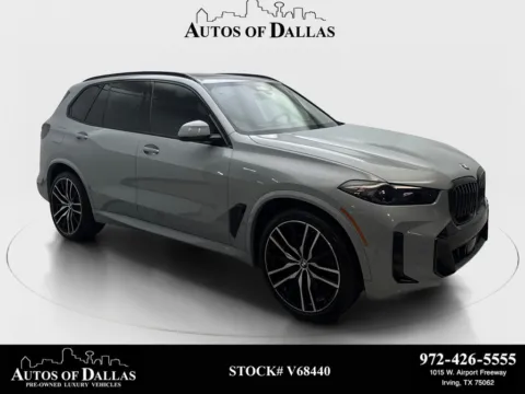 Gray 2024 BMW X5 xDrive40i for sale in Irving, TX