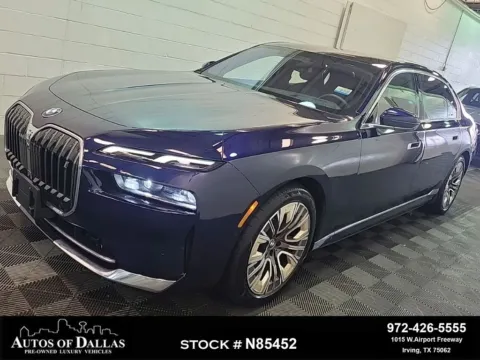 Blue 2023 BMW i7 xDrive60 for sale in Irving, TX