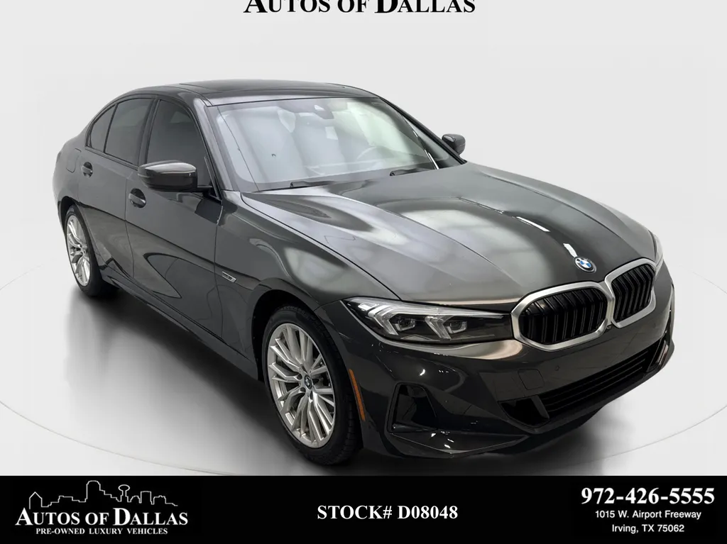 Gray 2023 BMW 3 Series 330e xDrive for sale in Irving, TX