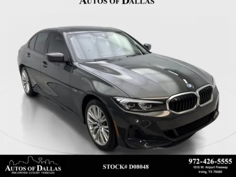 Gray 2023 BMW 3 Series 330e xDrive for sale in Irving, TX