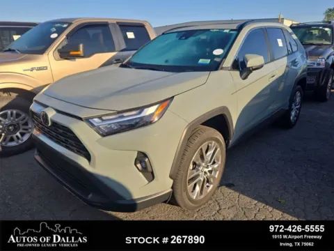 Gray 2023 Toyota RAV4 XLE Premium for sale in Irving, TX