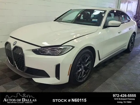 White 2023 BMW i4 eDrive40 for sale in Irving, TX