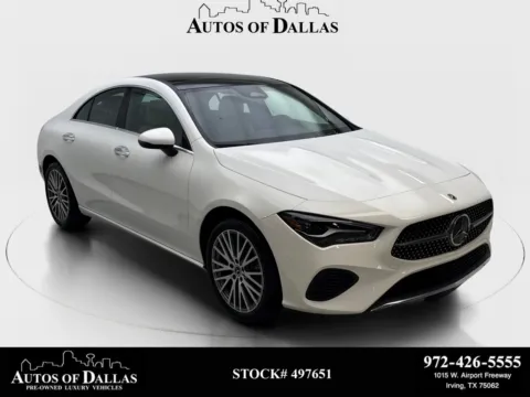 Black 2025 Mercedes-Benz CLA 250 for sale in Irving, TX
