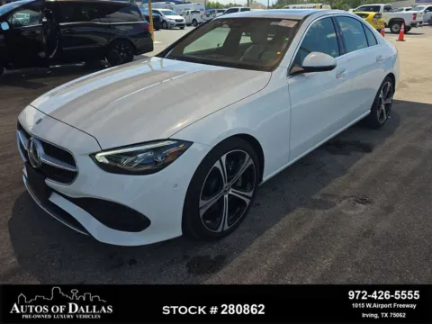 Black 2025 Mercedes-Benz C-Class C 300 for sale in Irving, TX