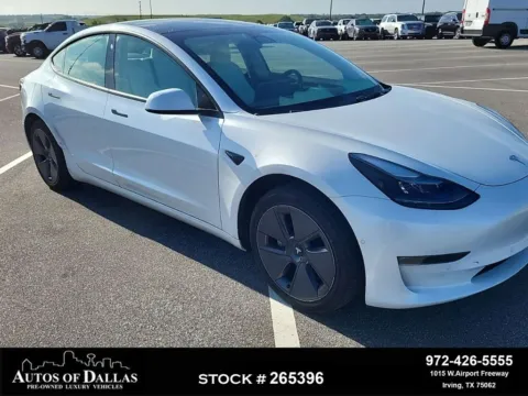 White 2022 Tesla Model 3 Long Range for sale in Irving, TX