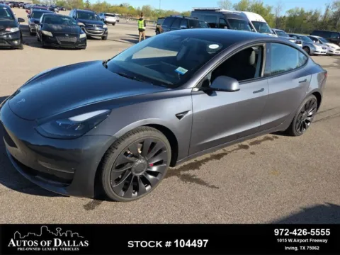Silver 2022 Tesla Model 3 Performance for sale in Irving, TX