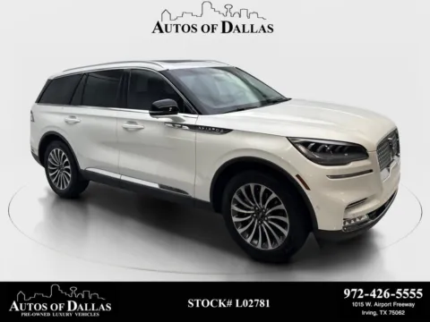 White 2021 Lincoln Aviator Reserve for sale in Irving, TX