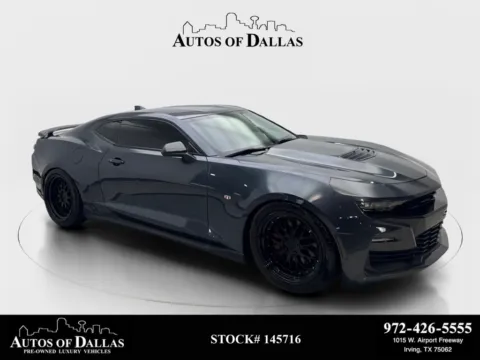 Gray 2019 Chevrolet Camaro SS for sale in Irving, TX