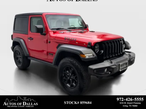 Photos of 2021 Jeep Wrangler Willys for sale in Irving, TX at Autos of Dallas - Irving