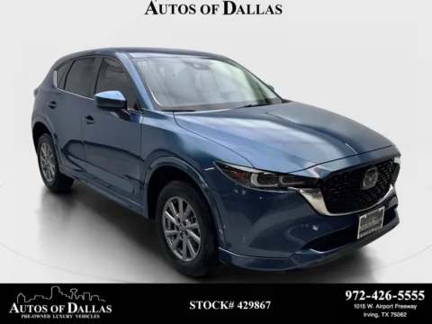 Blue 2024 Mazda CX-5 2.5 S Select Package for sale in Irving, TX