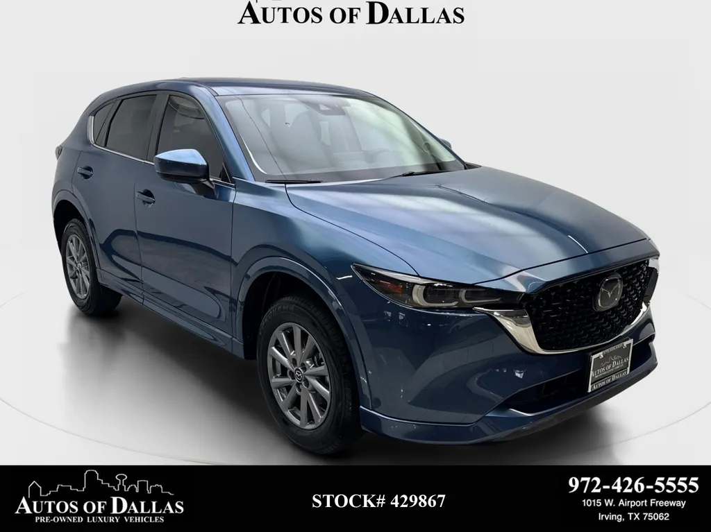 Blue 2024 Mazda CX-5 2.5 S Select Package for sale in Irving, TX