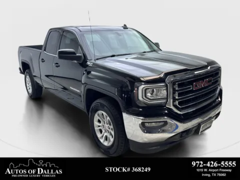 Black 2016 GMC Sierra 1500 SLE for sale in Irving, TX