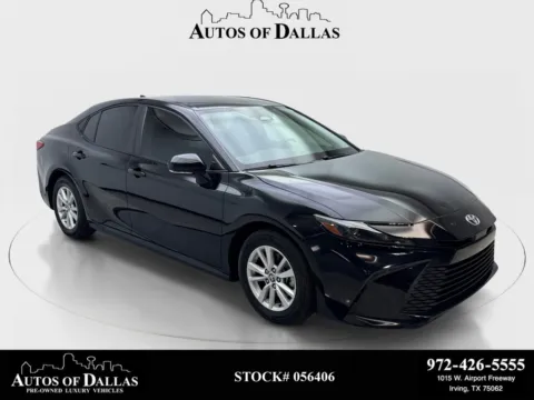 Black 2025 Toyota Camry LE for sale in Irving, TX