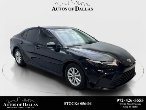 Black 2025 Toyota Camry LE for sale in Irving, TX