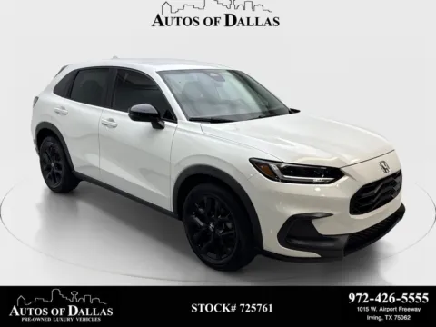 White 2023 Honda HR-V Sport for sale in Irving, TX