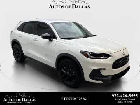 White 2023 Honda HR-V Sport for sale in Irving, TX