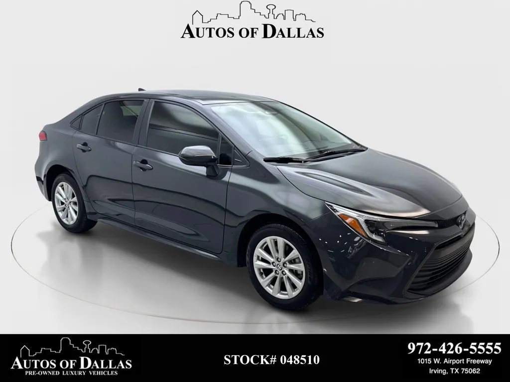 Gray 2024 Toyota Corolla Hybrid LE for sale in Irving, TX