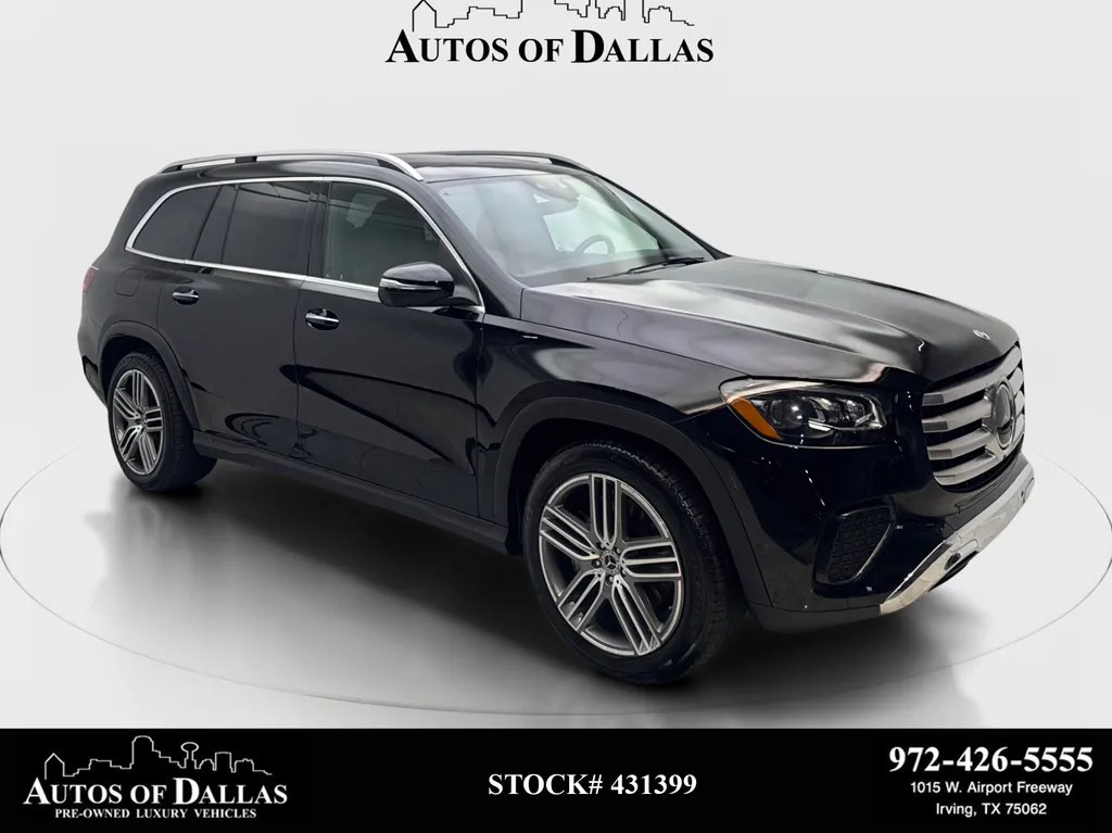 Black 2025 Mercedes-Benz GLS 450 for sale in Irving, TX