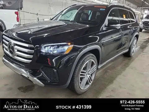 Black 2025 Mercedes-Benz GLS 450 for sale in Irving, TX