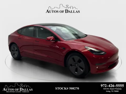 Red 2023 Tesla Model 3 for sale in Irving, TX