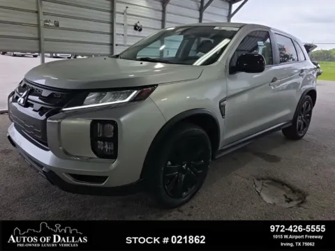 Silver 2021 Mitsubishi Outlander Sport S for sale in Irving, TX