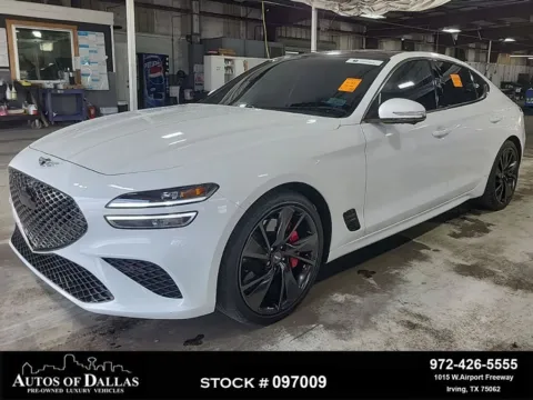 White 2022 Genesis G70 3.3T for sale in Irving, TX