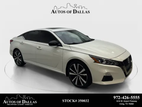 White 2022 Nissan Altima 2.0 SR for sale in Irving, TX