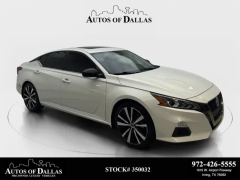 White 2022 Nissan Altima 2.0 SR for sale in Irving, TX