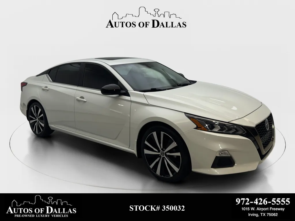 White 2022 Nissan Altima 2.0 SR for sale in Irving, TX