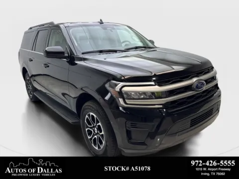 Black 2024 Ford Expedition Max XLT for sale in Irving, TX