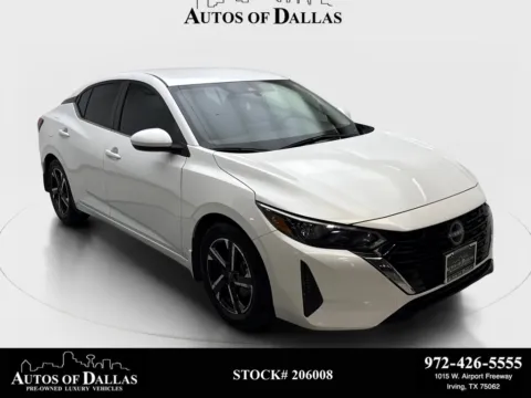 White 2024 Nissan Sentra SV for sale in Irving, TX