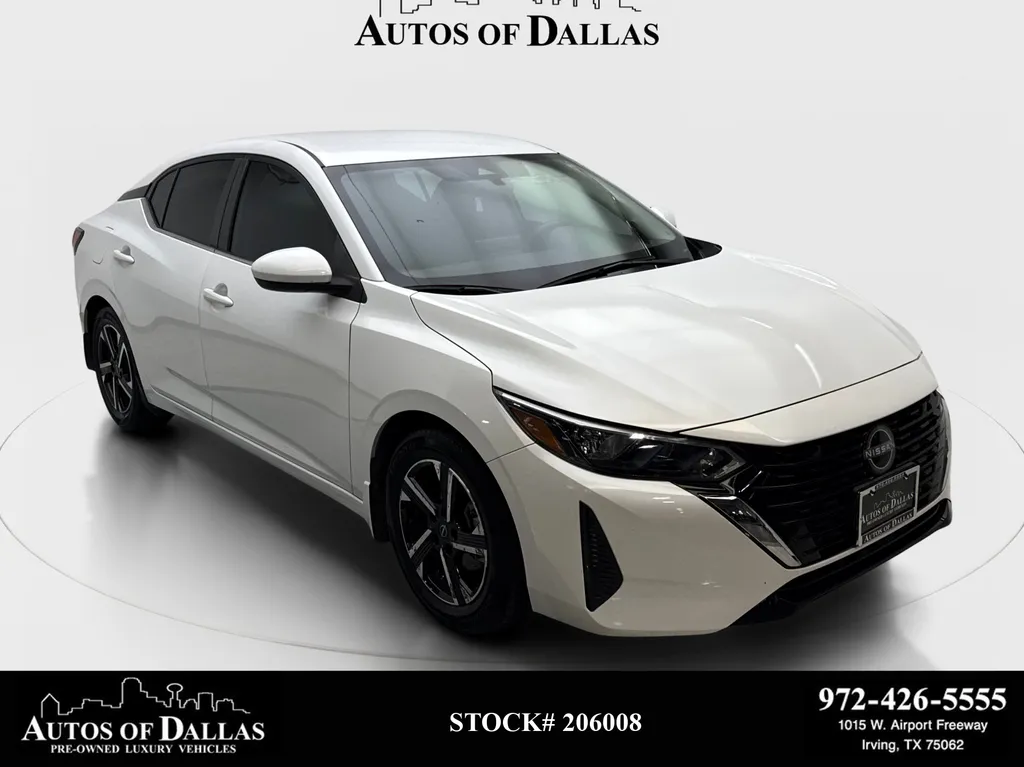 White 2024 Nissan Sentra SV for sale in Irving, TX