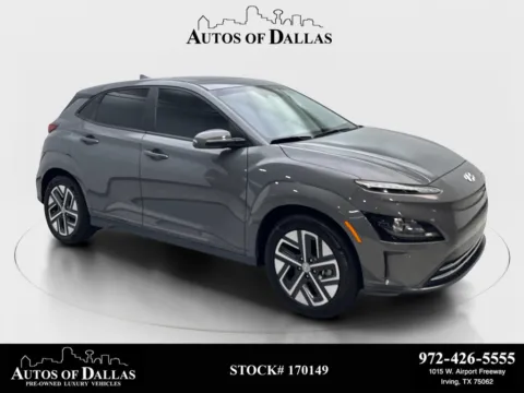 Gray 2023 Hyundai Kona Electric SEL for sale in Irving, TX