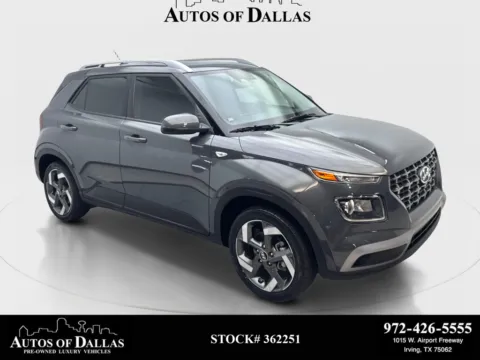 Gray 2025 Hyundai Venue SEL for sale in Irving, TX