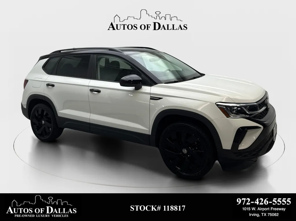 2024 Volkswagen Taos 1.5T SE Black for sale in Irving, TX