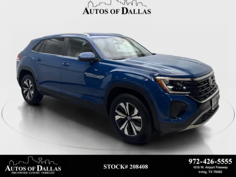 Blue 2025 Volkswagen Atlas Cross Sport 2.0T SE for sale in Irving, TX