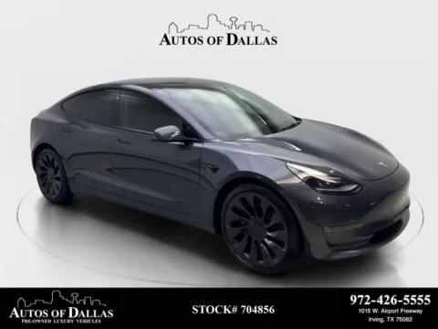 Blue 2023 Tesla Model 3 Performance for sale in Irving, TX