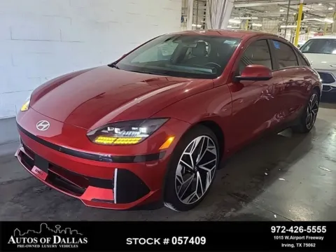 Red 2024 Hyundai IONIQ 6 SEL for sale in Irving, TX
