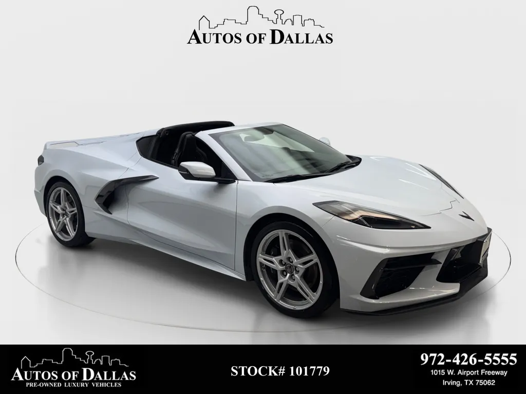 White 2021 Chevrolet Corvette Stingray for sale in Irving, TX