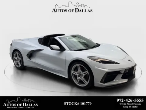 White 2021 Chevrolet Corvette Stingray for sale in Irving, TX