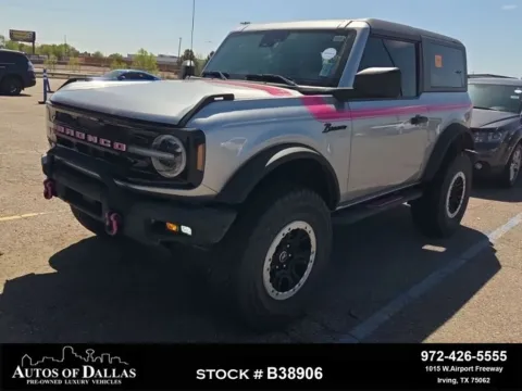 Silver 2023 Ford Bronco Black Diamond for sale in Irving, TX