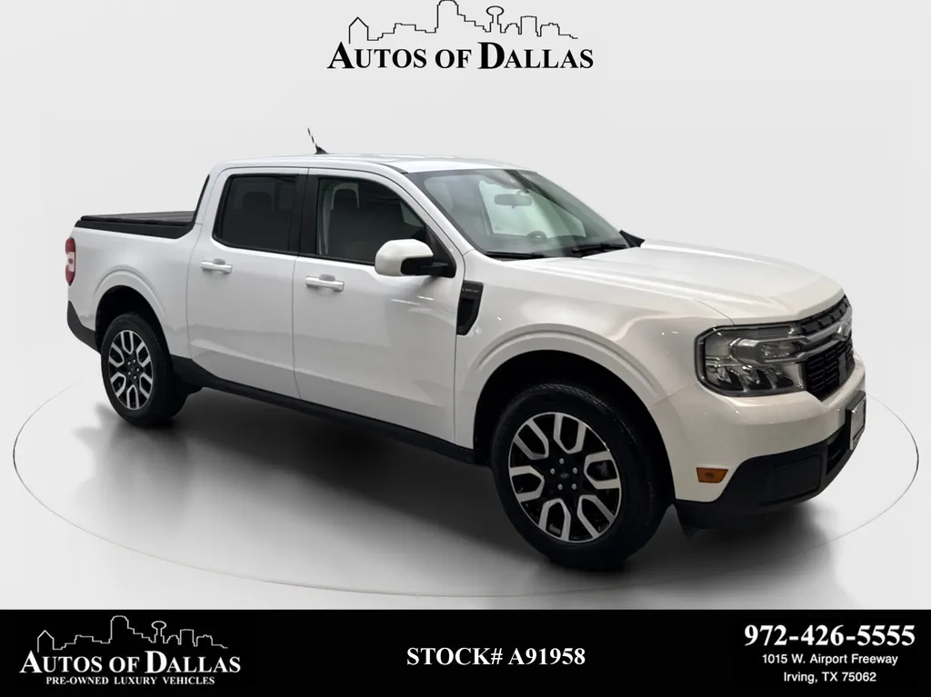 White 2023 Ford Maverick Lariat for sale in Irving, TX