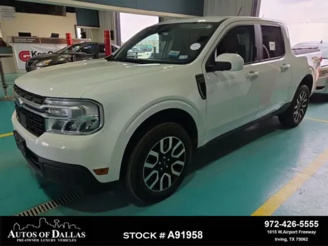 White 2023 Ford Maverick Lariat for sale in Irving, TX