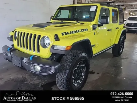 Yellow 2023 Jeep Wrangler for sale in Irving, TX
