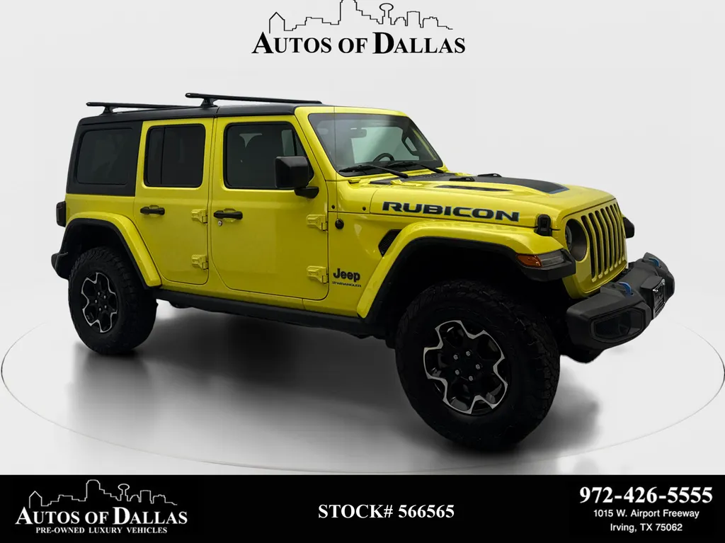Yellow 2023 Jeep Wrangler for sale in Irving, TX