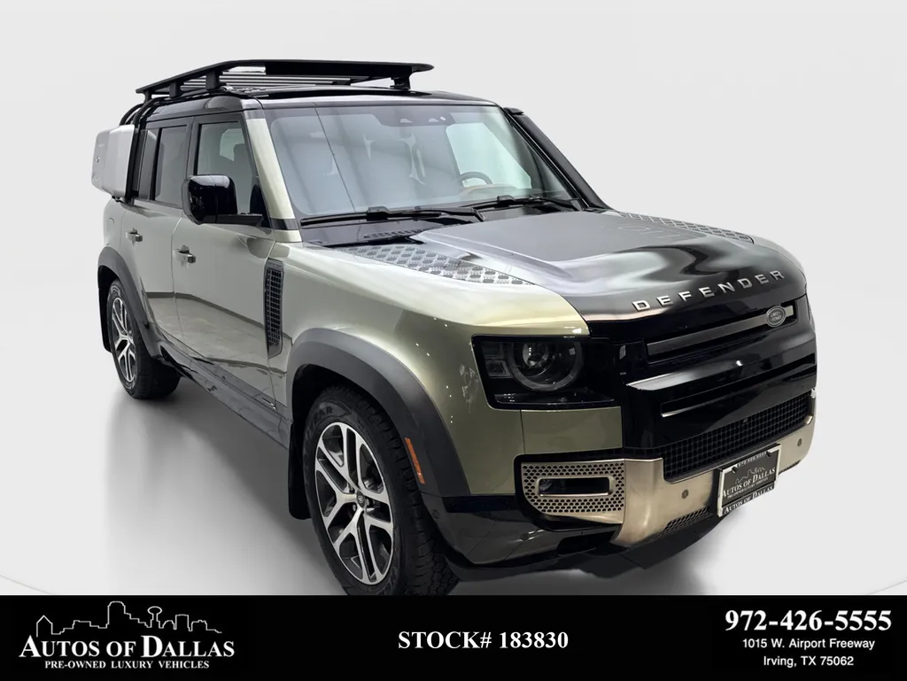 Green 2023 Land Rover Defender 110 X for sale in Irving, TX