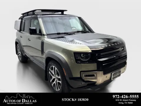 Green 2023 Land Rover Defender 110 X for sale in Irving, TX